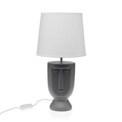 Afbeelding van Bureaulamp Versa Grijs Keramisch 60 W 22 x 42,8 cm