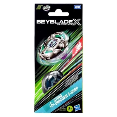 Afbeelding van Beyblade X Booster Sting Unicorn tol Pack 5 60GP