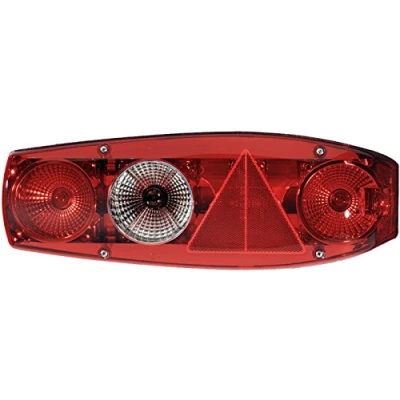 Image de HELLA Feu arrière Caraluna II Illumination 12V Montage encastré/vissé ECE Couleur du voyant: rouge Fiche: Fiche plate droite Quantité: 1 2VA 341 419 061