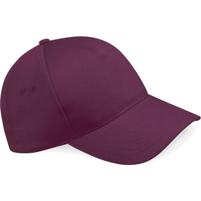 Afbeelding van Beechfield Ultimate 5 Panel Cap B15 Burgundy