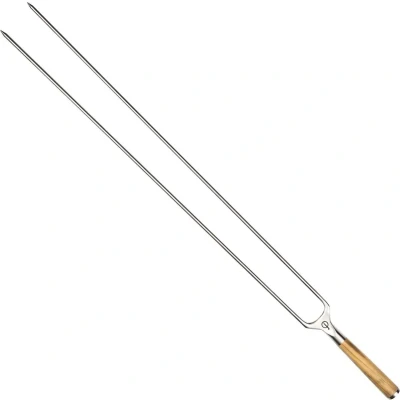 Afbeelding van Forged Churrasco Barbecue Vorkspies 76 Cm Lichtbruin
