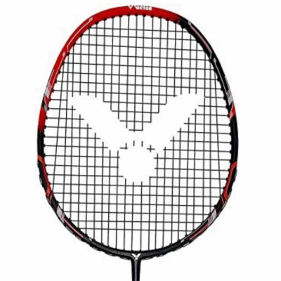 Afbeelding van VICTOR Ultramate 6 badmintonracket zwart/rood controle