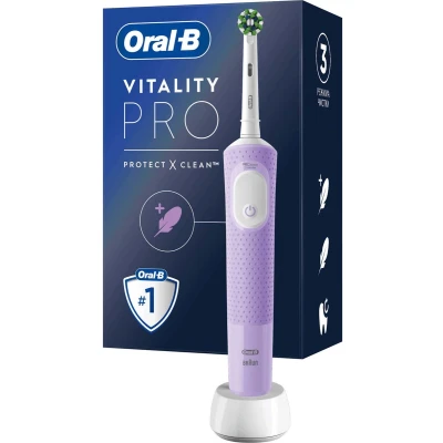 Afbeelding van Elektrische tandenborstel Oral B Vitality Pro Lila