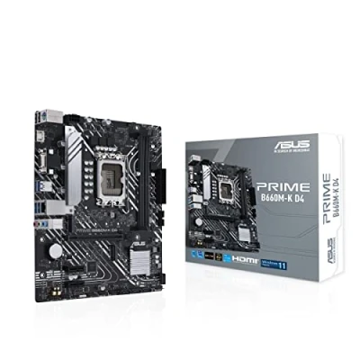 Afbeelding van ASUS PRIME B660M K D4 Intel B660 LGA 1700 micro ATX