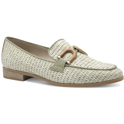 Afbeelding van Marco Tozzi Instappers, Dames, Maat: 36, Moss Textiel/ synthetisch