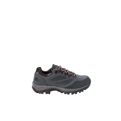 Afbeelding van Jack Wolfskin Rebellion Texapore dames loopschoenen Low W Grijs Rood 36 EU,