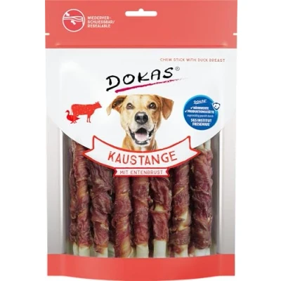 Afbeelding van 200g Kauwstaven met Eendenborst Dokas Hondensnacks