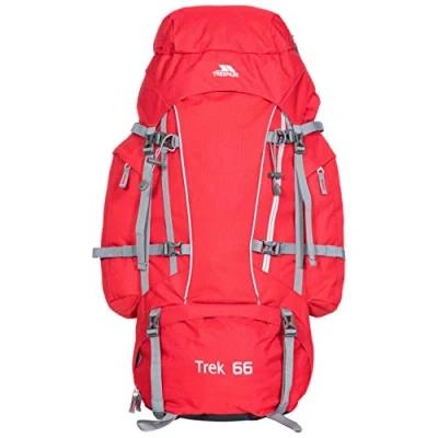 Image de TRESPASS Sac a dos Trek 66 L Ton rouge