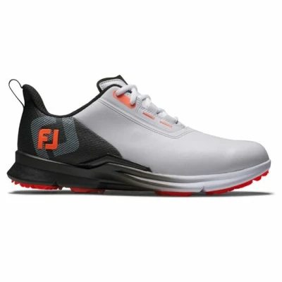 Afbeelding van Footjoy Heren Golfschoenen Fuel Zwart Wit Oranje