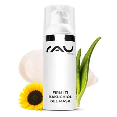 Afbeelding van RAU firm it! Bakuchiol Gel Mask verfrissend anti aging gelmasker rijpe en droge huid