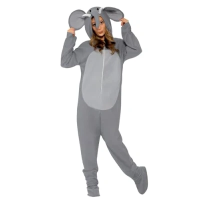 Afbeelding van Olifant kostuum Olifantenpak Onesie maat L (52 54)