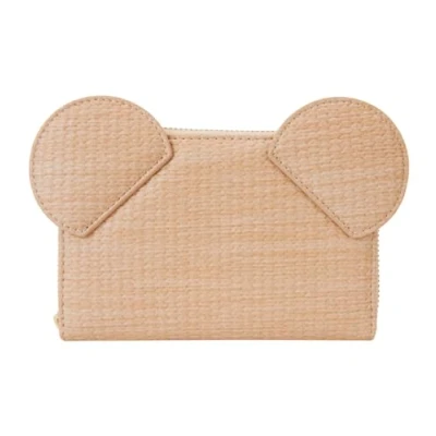Afbeelding van Mickey &amp; Minnie Mouse Loungefly Straw Cosplay Portemonnee meerkleurig