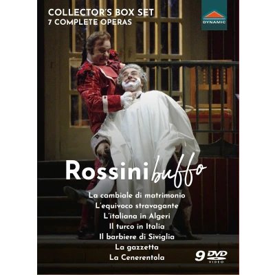 Afbeelding van Antonino Fogliani, Umberto Benedetti Michelangeli Rossini Buffo (9 DVD)