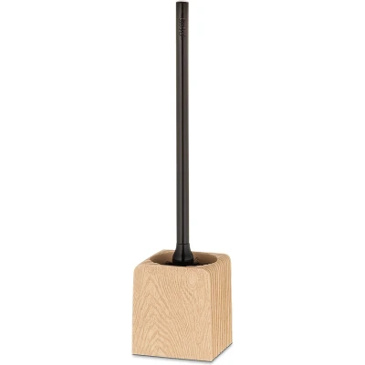 Afbeelding van Wc borstel Houder, met Hout Effect Kela Kaiu