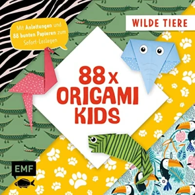 Afbeelding van 88 x Origami Kids Wilde Tiere