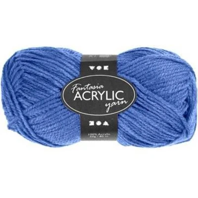 Afbeelding van Creotime Fantasia Acryl Garen Blauw 80 M 50 G