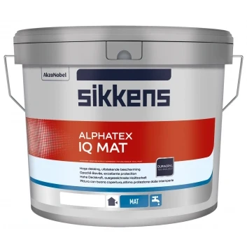 Afbeelding van Sikkens Alphatex IQ Mat 1 liter Muurverf &amp; Latex