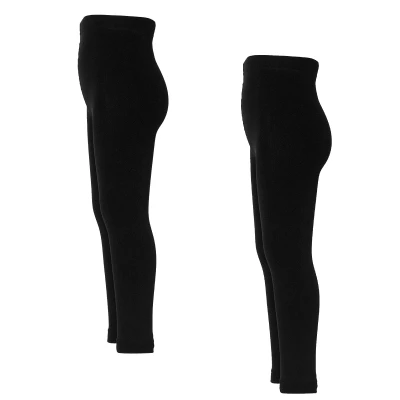 Afbeelding van Heatkeeper Kinder Thermo Legging Basic 2 pack Zwart 140/152