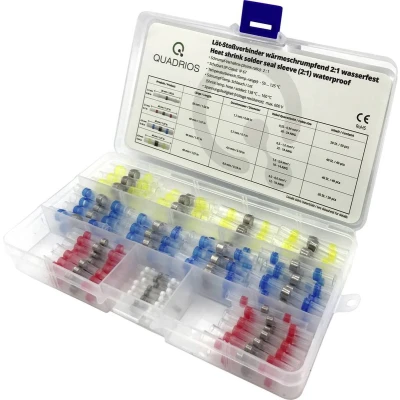 Afbeelding van Quadrios 2011C396 Stootverbinder 0.25 mm² 6 Volledig geïsoleerd Wit, Rood, Blauw, Geel 120 stuk(s)