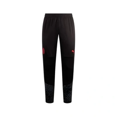 Afbeelding van Puma AC Milan Trainingsbroek, Heren, Maat: XL, Black flat medium gray