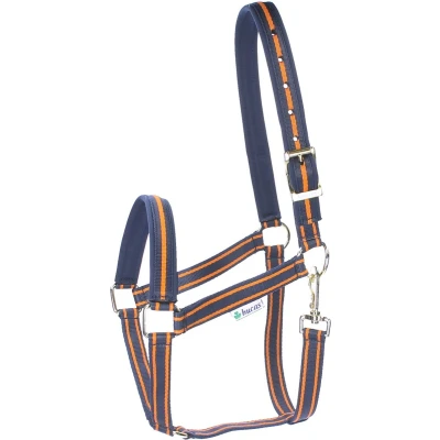 Afbeelding van Bucas Halster Dublin Navy/Orange XL