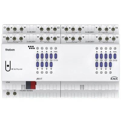 Afbeelding van Theben 4940255 Jaloezie en rolluikactor JM 8 T KNX