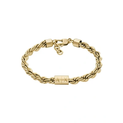 Afbeelding van Armani Exchange dames Icon armband AXG0124710 in de kleur Goud