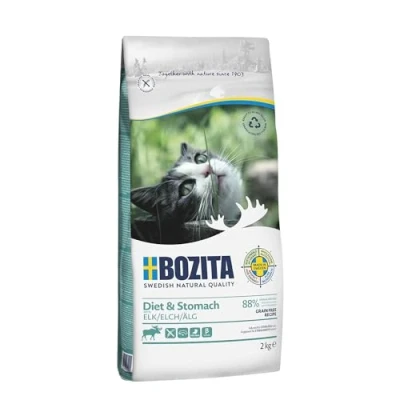 Afbeelding van Bozita Diet &amp; Stomach, Grain free Eland smaak