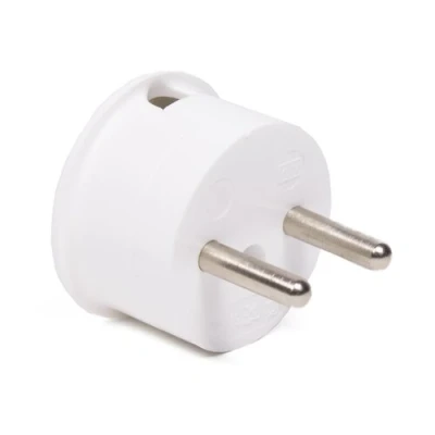Afbeelding van Benson Stekker Haaks 2 Polig 230 Volt Wit
