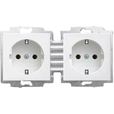 Afbeelding van ABB Busch Jaeger Balance SI Wandcontactdoos (WCD Schakelmateriaal) 2CKA002014A1482 E379F