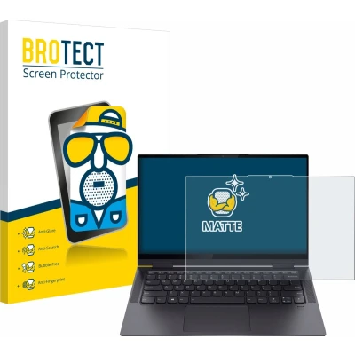 Afbeelding van BROTECT Screenprotector voor Lenovo Yoga 7i 14&quot; 16:9 Folie Beschermfolie matte