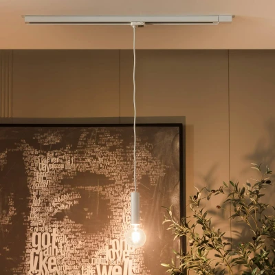 Afbeelding van Arcchio Ejona track hanglamp wit E27 4/15cm