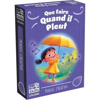 Image de Jeu de Cartes S&#039;occuper quand il pleut Éducatif LIFE SKILLS illustrées