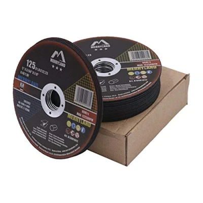 Afbeelding van Merryland Bravo line B13081042 doorslijpschijf 125 metaal, roestvrij staal, ijzer, x 1,0 mm, voor haakse slijper,