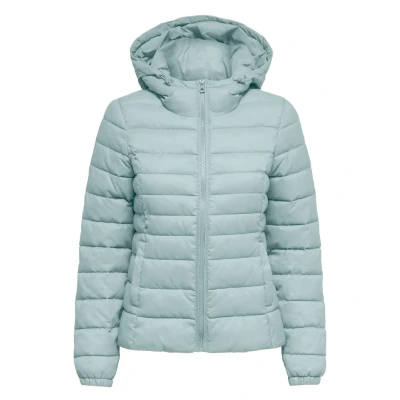 Afbeelding van ONLY Onltahoe HOOD Jacket Jas, Dames, Maat: XXL, Gray mist