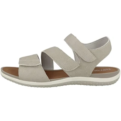 Afbeelding van Geox D VEGA A Sandalen, Dames, Maat: 37, Sand Kunststof