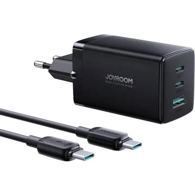 Afbeelding van Joyroom 65W USB C Oplader met 100W Kabel Zwart