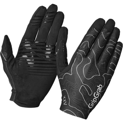 Afbeelding van Gripgrab Rebel FULL Finger Summer Gloves Unisex Handschoenen, Maat: XXL, Black