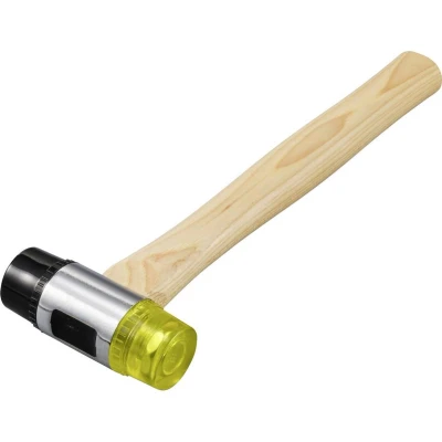 Afbeelding van TOOLCRAFT TO 9991032 Rubberen hamer Middelzacht, Middelhard 335 g 310 mm 1 stuk(s)