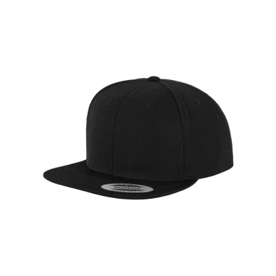 Afbeelding van Flexfit Classic Snapback pet kinderen Kids size Zwart/Zwart
