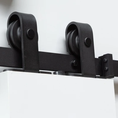 Afbeelding van Intersteel Schuifdeursysteem Basic Top mat zwart