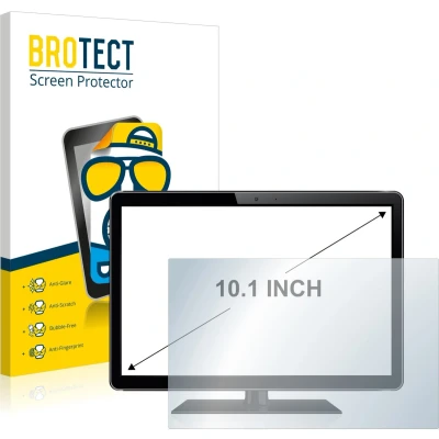 Afbeelding van BROTECT Screenprotector voor Industriële Monitoren met 10.1 inch Schermen [221 mm x 130 mm, 15:9] Folie Beschermfolie matte (2 Stuks)