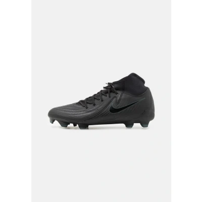 Afbeelding van Nike Performance Phantom LUNA 2 Academy FG/MG Voetbalschoenen met kunststof noppen, Maat: 38.5, Black/deep jungle Kunststof/ textiel