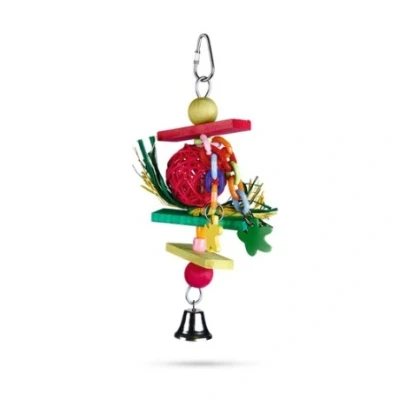 Afbeelding van BZ houten vogelspeeltje trinox 22cm