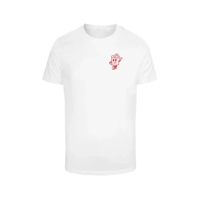 Afbeelding van Mister Tee Tshirt print, Heren, Maat: XL, White