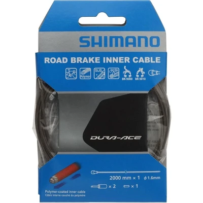 Afbeelding van Shimano Binnenremkabel Dura ace Bc 9000 2000 Mm Rvs Zilver