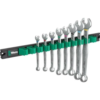 Afbeelding van Wera 05020235001 9642 Magnetleiste 6003 Joker Imperial 1 Ring steeksleutelset 8 delig 1/2 11/16