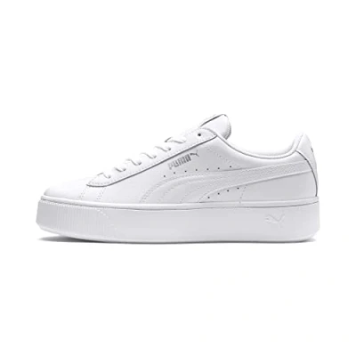 Image de Puma Femme Vikky Stacked L Sneakers, White White, 42.5 EU