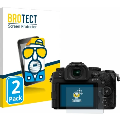 Afbeelding van BROTECT Screenprotector voor Panasonic Lumix DC G97 Folie Beschermfolie matte (2 Stuks)