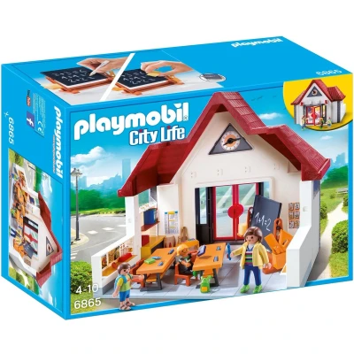 Afbeelding van Playmobil Meeneemschool 6865